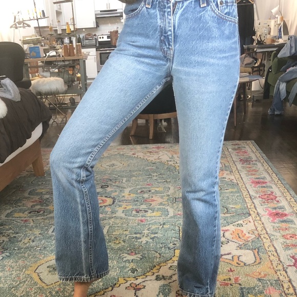 ❤️SOLD❤️geous Rare Levis 517 Bell Bottoms sz 24 - Picture 1 of 4